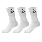 Calcetines Siux Basic Largos 26 White (Pack x3)