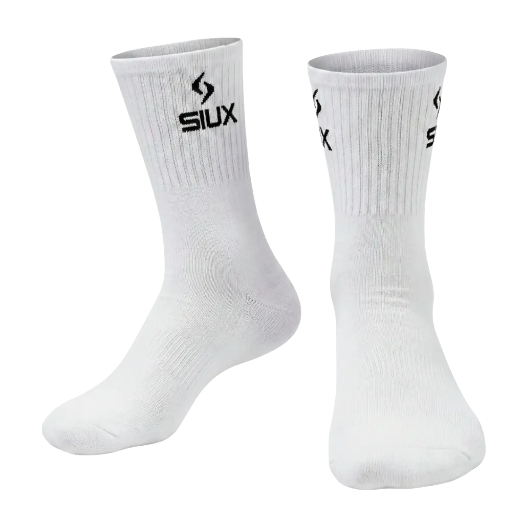 Calcetines Siux Basic Largos 26 White (Pack x3)