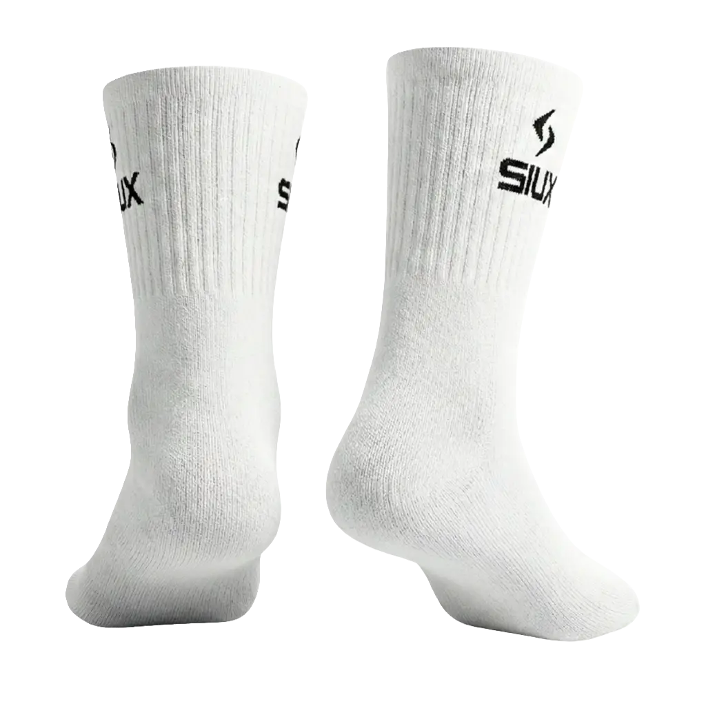 Calcetines Siux Basic Largos 26 White (Pack x3)