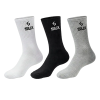 Calcetines Siux Largos Básicos 26 Multicolor (Pack x3)