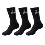 Calcetines Siux Largos Basicos 26 Negro (Pack x3)
