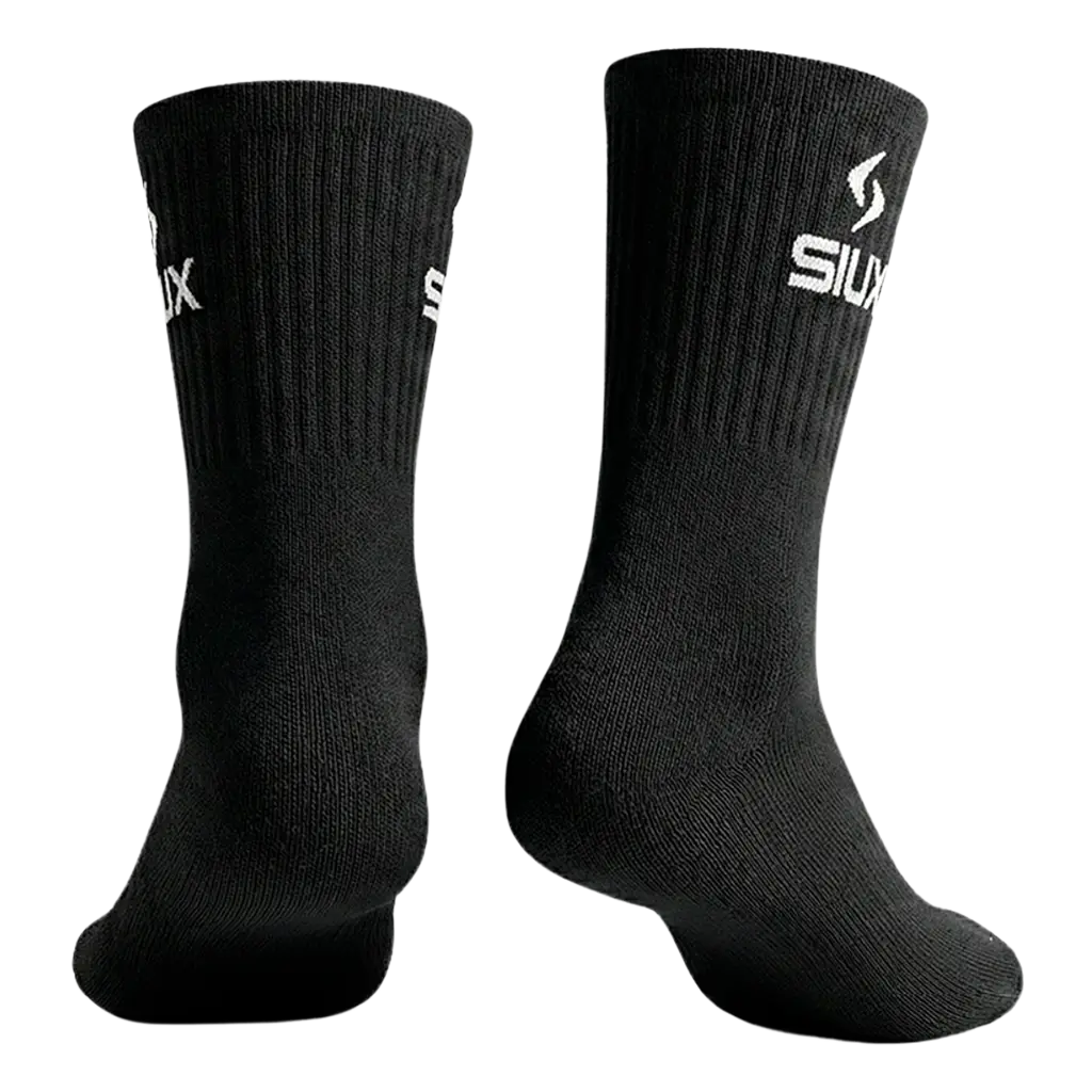 Calcetines Siux Largos Basicos 26 Negro (Pack x3)