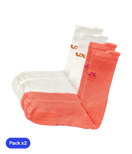 Calcetines Siux Largos Reveal Rosas/blancos 2025