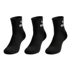 Calcetines Siux Medios Basicos 26 Negros (Pack x3)