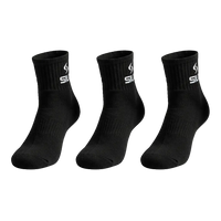 Calcetines Siux Medios Básicos 26 Negros (Pack x3)