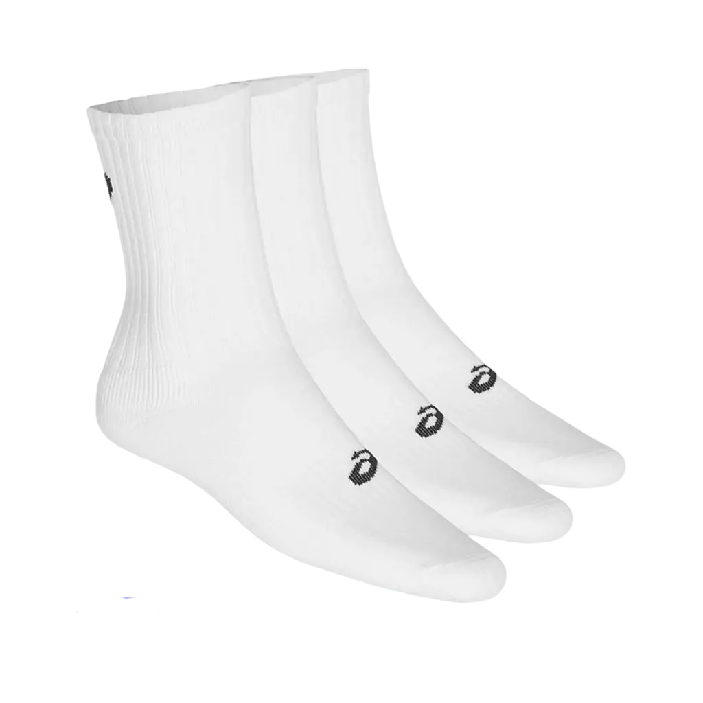 Calcetines Asics Crew Blanco (Pack x3) 2026