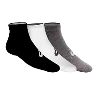 Socks Asics Quarter White/Black/Gray (Pack x3)