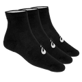 Calcetines Asics Quarter (Pack X3) Negro