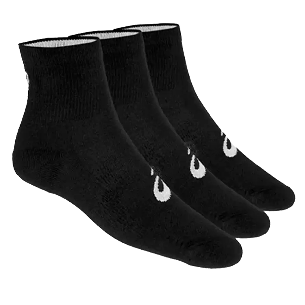 Calcetines Asics Quarter (Pack X3) Negro