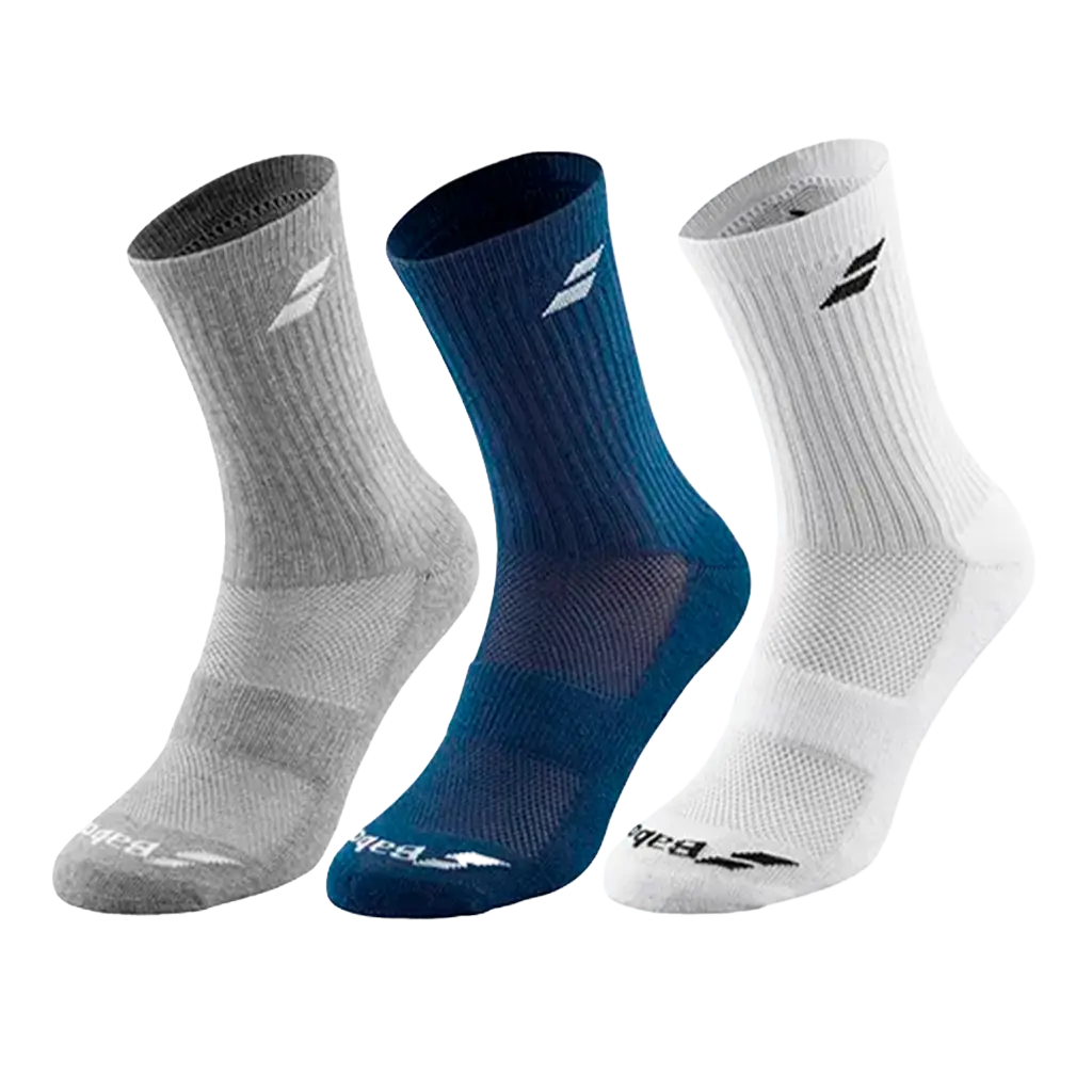 Calcetines Babolat Multicolor Junior (Pack x3)