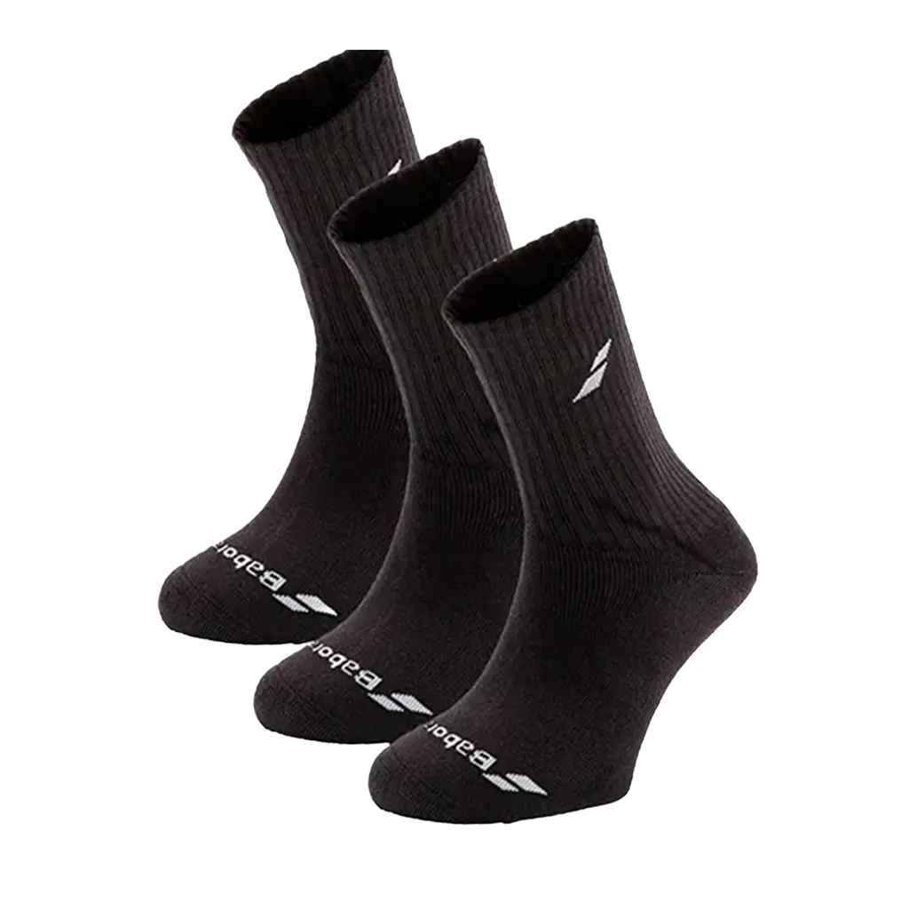 Calcetines Babolat Negro (Pack x3)