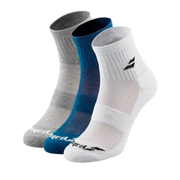 Chaussettes Babolat Quarter Multicolore 2025 (Pack x3)