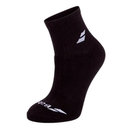 Chaussettes Babolat Quarter Noir (paquet x3)