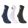 Calcetines Bullpadel BP252 Negro/Blanco/Azul Marino