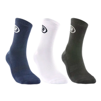 Calcetines Bullpadel BP252 Negro/Blanco/Azul Marino