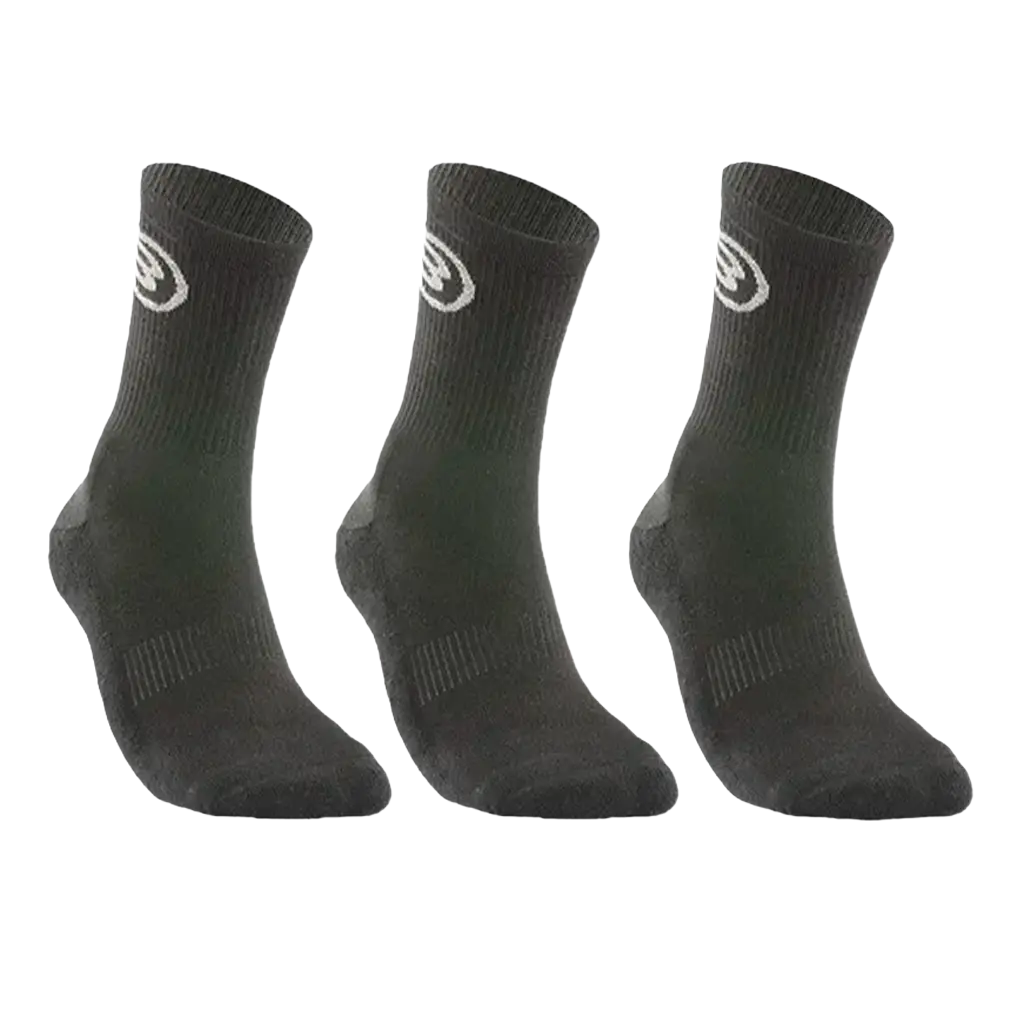 Calcetines Bullpadel BP252 Negros