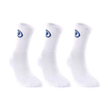 Calcetines Bullpadel BP262 Blancos (Pack x 3)