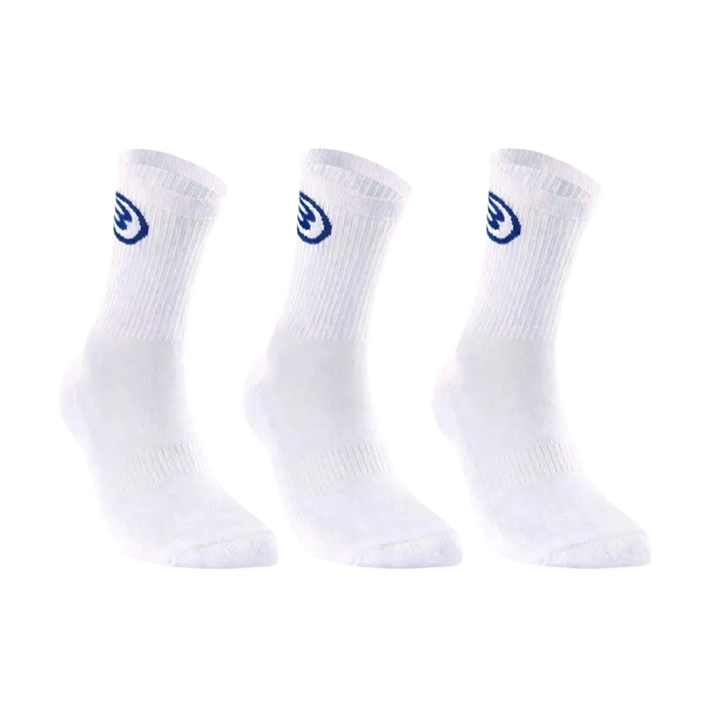 Calcetines Bullpadel BP262 Blancos (Pack x 3)