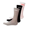 Calcetines Largos Wilson U Crew Logo Multicolor 2025 (Pack x3)