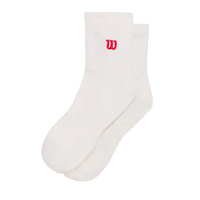 Chaussettes Wilson Quarter Top Bright Blanc (Paquet x3) 2025