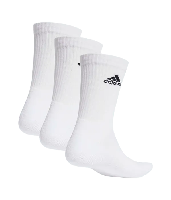 Calcetines Adidas Clásicos Blanco (Pack x3)