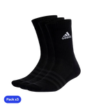 Calcetines Adidas Clásicos Negro (Pack x3)