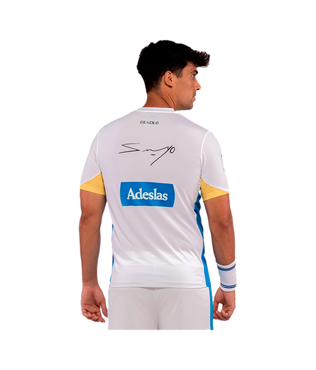 Camiseta Siux Diablo Sanyo oficial Blanco FW23