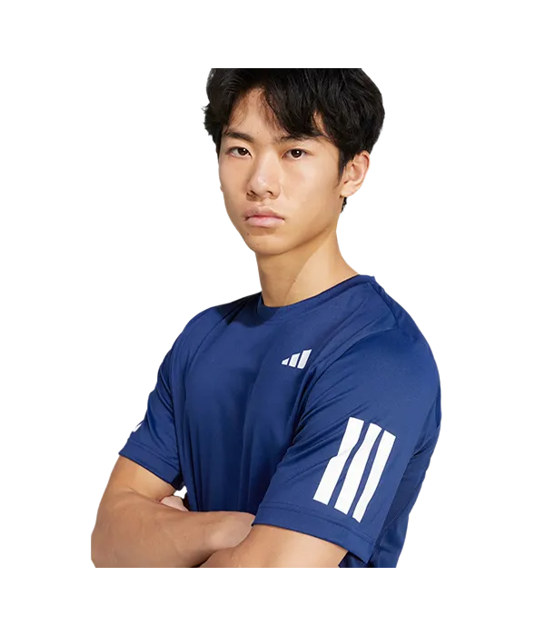 Camiseta Adidas Club 3STR Azul Marino 2025