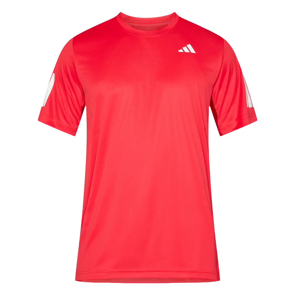 Camiseta Adidas Club 3STR Rojo 2026