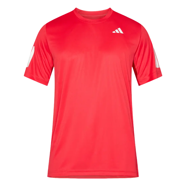 Camiseta Adidas Club 3STR Rojo 2026