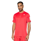 Camiseta Adidas Club 3STR Rojo 2026
