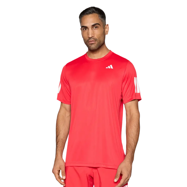 Camiseta Adidas Club 3STR Rojo 2026