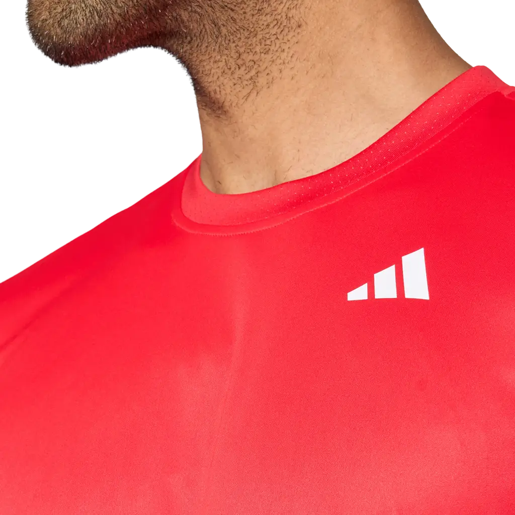Camiseta Adidas Club 3STR Rojo 2026