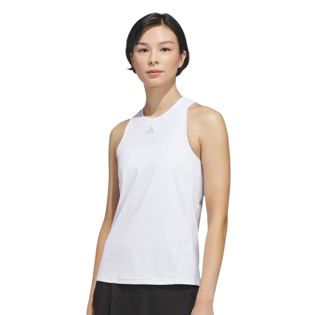 Camiseta Adidas Club Alça Branco Mulher 2026