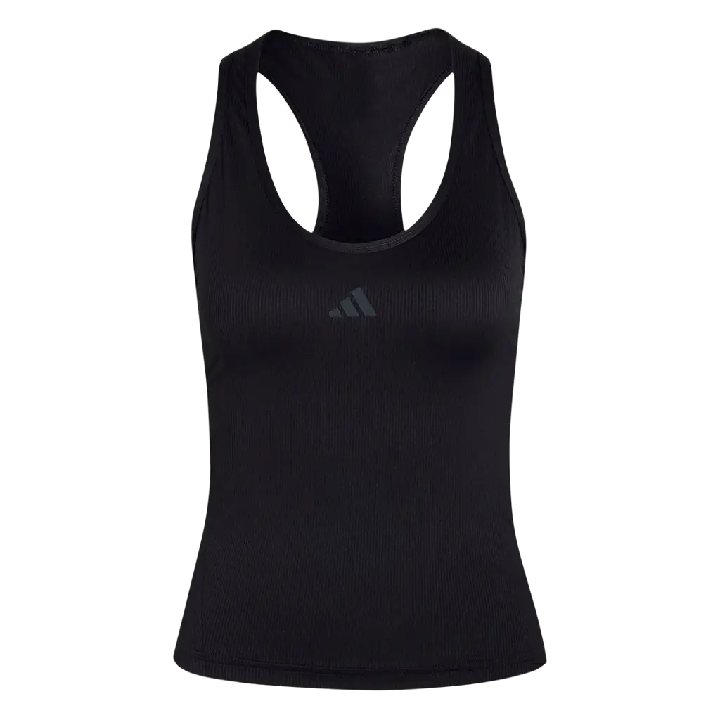 Camiseta Adidas Club Tirantes Midi Negra Mujer 2026