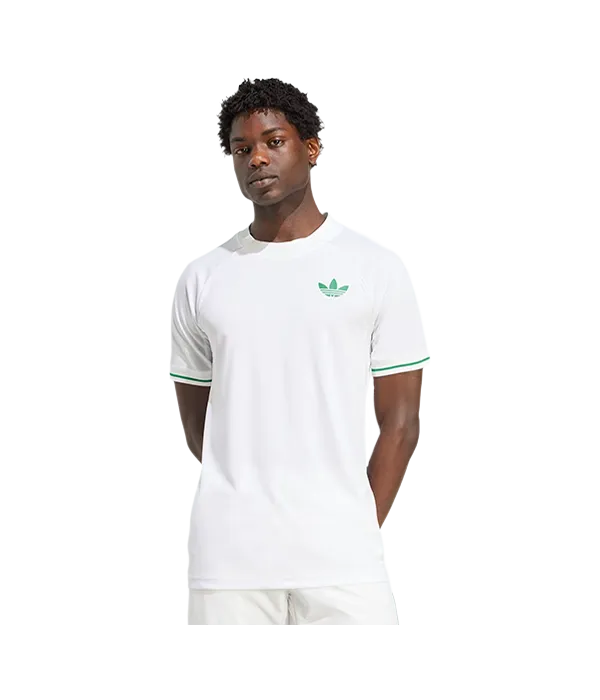 Camiseta Adidas FLT TEE Pro White Logo Verde 2025