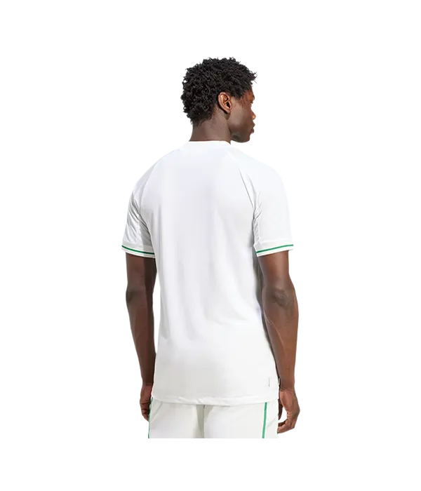 Camiseta Adidas FLT TEE Pro White Logo Verde 2025
