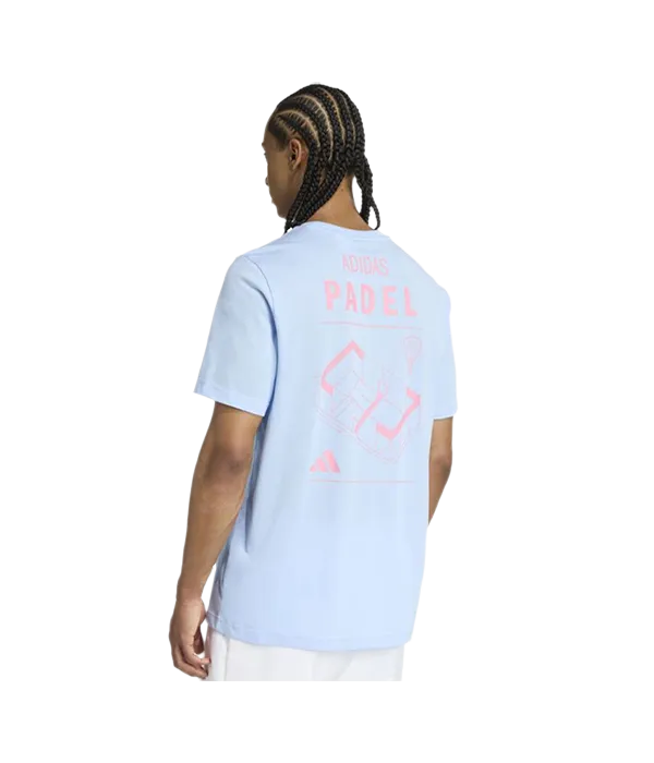 Camiseta Adidas M Padel Cat G T Globu 2025