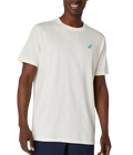 Camiseta Asics Court Graphic Cream Logo Azul 2025