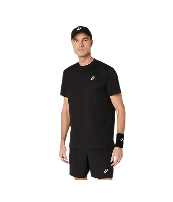T-Shirt Asics Court S.S. Performance Black 2025