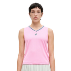 Camiseta Asics Court Mulher Chiclete Sem Mangas 2026