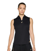 T-shirt Asics Manches courtes Court Performances Noir Femme 2025