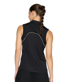T-shirt Asics Manches courtes Court Performances Noir Femme 2025