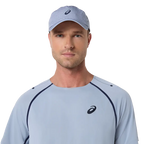 Camiseta Asics Match SS Top Grey Blue