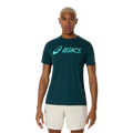 Camiseta Asics Match Seasonal Graphic Verde Saxon
