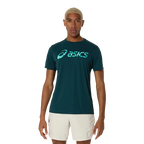 Camiseta Asics Match Seasonal Graphic Verde Saxon