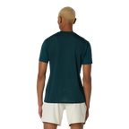 Camiseta Asics Match Seasonal Graphic Verde Saxon