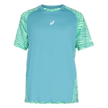 Camiseta Asics Padel Court All Over Print SS Top Misty Pine/Vital Green