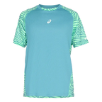 Camiseta Asics Padel Court All Over Print SS Top Misty Pine/Vital Green