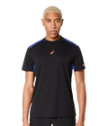 Camiseta Asics Padel Court S.S. Black/Dark Cobalt 2025